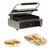 Electric Sandwich Griller with Both Grooved, 2200 Watt